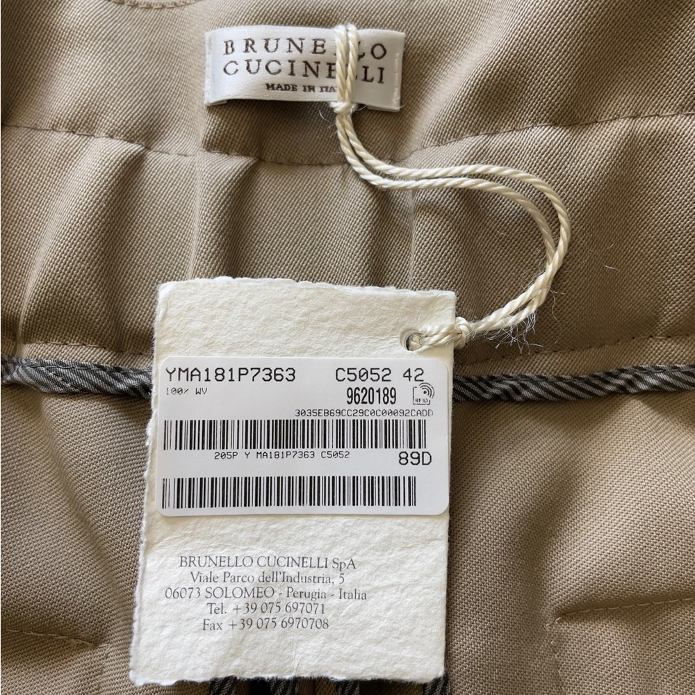 Brunello Cucinelli Cropped Wide Leg Pants - Picture 4 of 12